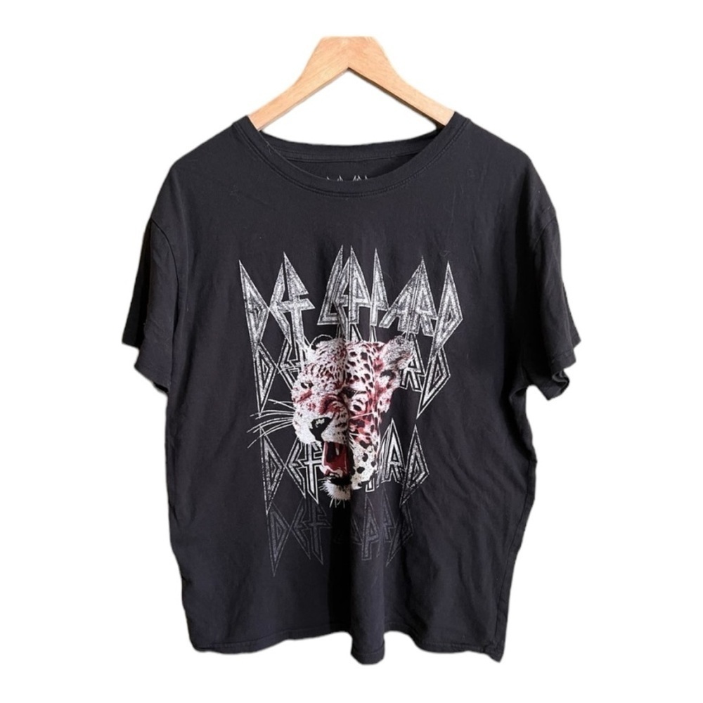 Def Leppard concert‎ t shirt womens XXL